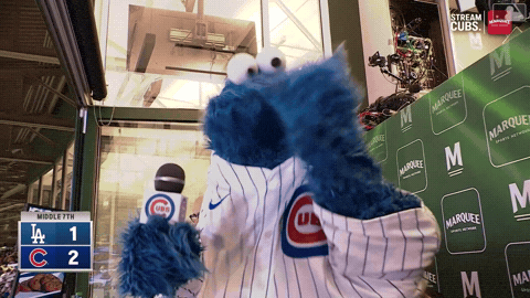 Sesame Street Singing GIF by MLB