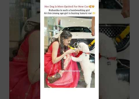 Ruhanika Dhawan bought a luxury car 😍🥰#ruhanikadhawan #khatronkekhiladi #trendingnow #ytshorts#viral