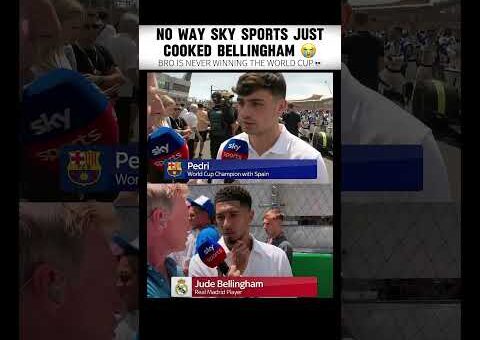 Pedri CLEARS Bellingham Tbf 😭🔥 | #bellingham #pedri #fcbarcelona #realmadrid #viral #trendingnow
