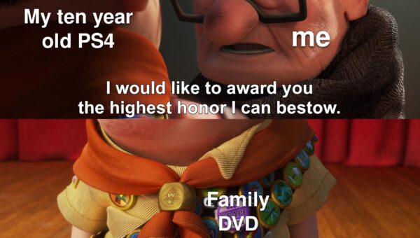 My PS4 is retiring after ten years