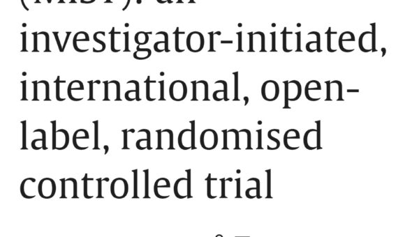 I did a thing…. First time published in The Lancet