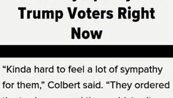 Colbert tells the truth