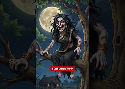 Chudail | Bhoot | Bhut | Ghost | Horror video | Bhoot wala cartoon | Cartoon wala bhoot # ghost #ai