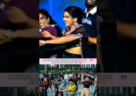 Mamitha Baiju New song 😍🤍| Pattampoochi song| Mamitha| ##tamilsong ##tamilstatus ##trendingnow