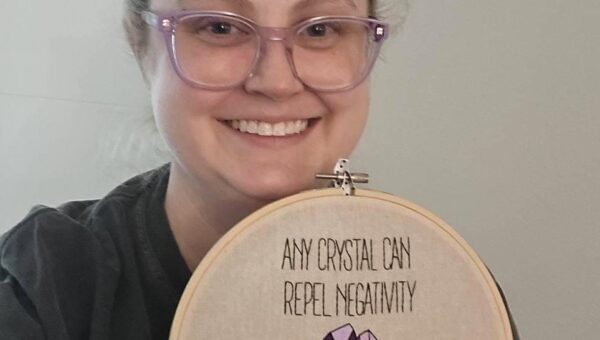 Just wanted to share a little bit of my silly needlework
