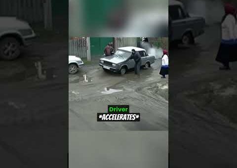 Karen Gets Instant Karma After Meeting Crazy Driver #shorts
