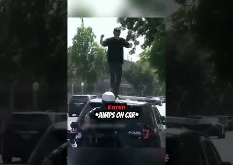 Karen Gets Karma After Messing With Police #shorts