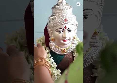 శ్రీ లక్ష్మి అమ్మవారి అలంకరణ | MS Studios | #jyothakka #varalakshmivratham #trendingnow #viral