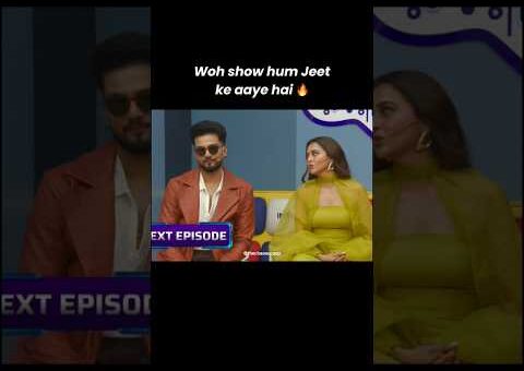 Woh show hum Jeet ke aaye hai 🤯 #tejasswiprakash #elvishyadav #farhanabhatt #trending #playground