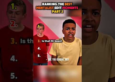 Ranking The Best Mentalist Edit Moments