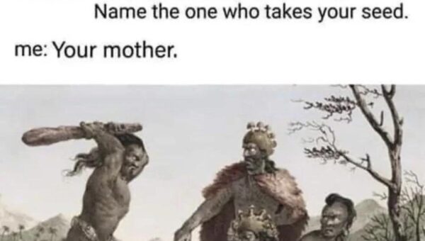 He chose violence