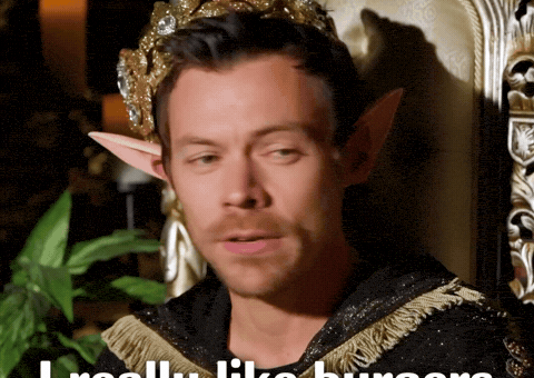 Hungry Harry Styles GIF by Brittany Broski