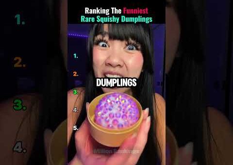 Ranking Most Satisfying Rare Squishy Dumpling Moments 🥟 #shorts #usa