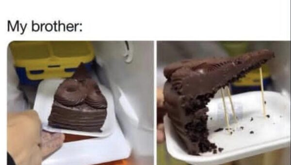 Atleast he left the cream part
