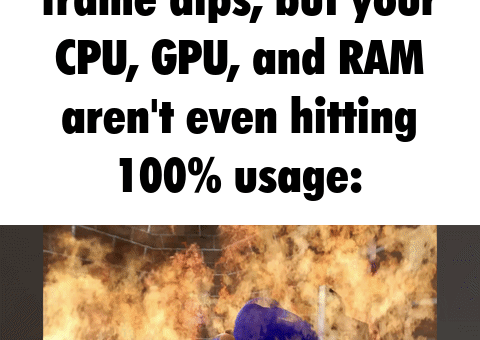 the struggles of a pc gamer