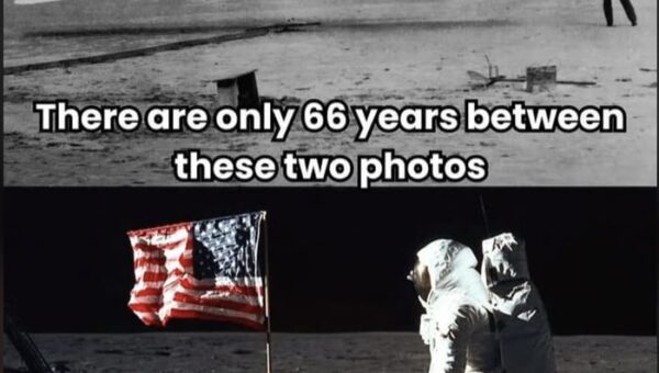 Humanity really went from wood and fabric to moon rocks in a lifetime