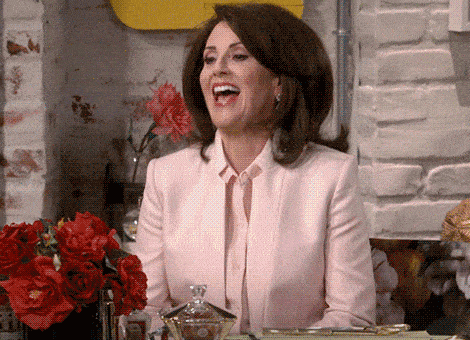 Happy Megan Mullally GIF by Will & Grace