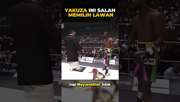 KETIKA MAYWEATHER DIHINA YAKUZA, LALU TINJU MEMBALASNYA #shorts