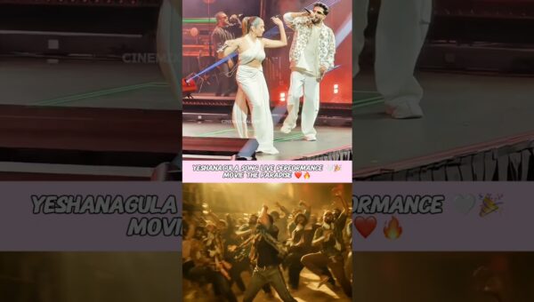Yeshanagula song live performance 🤍🎉|Nani new song|The Paradise ##trendingnow ##anirudh ##telugu