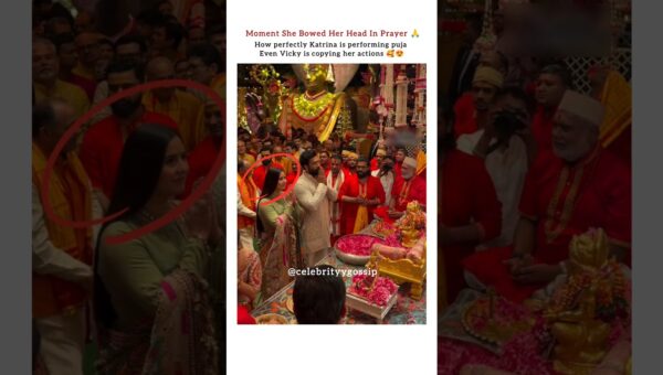 Katrina knows a lot about puja Path 😍🥰#katrinakaif #vickykaushal #trendingnow #ytshorts #shortsfeed