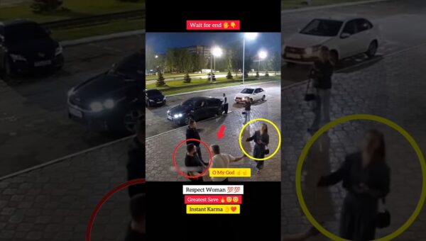 Respect Women 💯💯🤯 Greatest Save 😇😇 Instant Karma 👌❤️ #shorts #viral #viralvideo #viralshorts #video