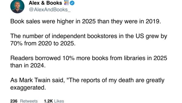 Rise of books in 6 years