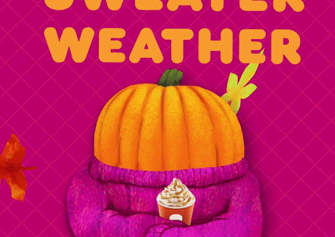 Sweater Weather Coffee GIF by Dunkin’