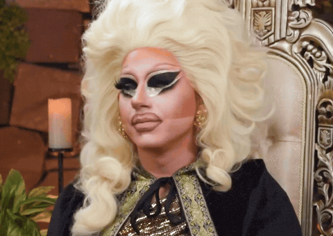 Unimpressed Rupauls Drag Race GIF by Brittany Broski
