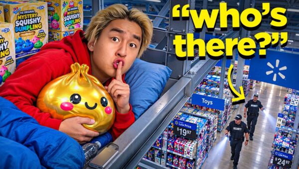 I Secretly Hid In a Grocery Store To Get the VIRAL Toy!
