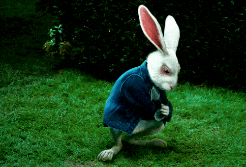 alice in wonderland time