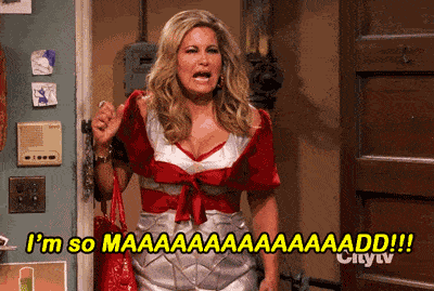 Angry Jennifer Coolidge