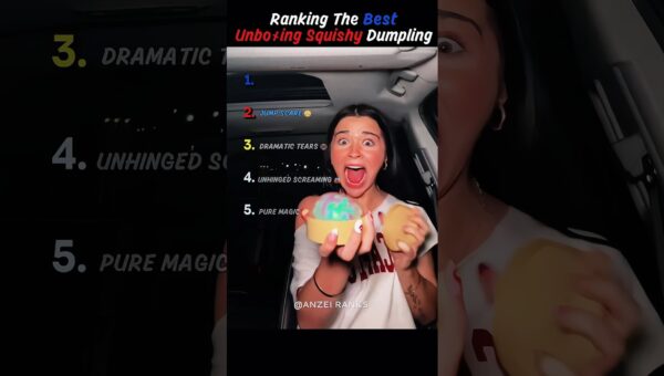 Ranking The Best Squishy Dumpling Unboxings 🥟✨ #usa #shorts