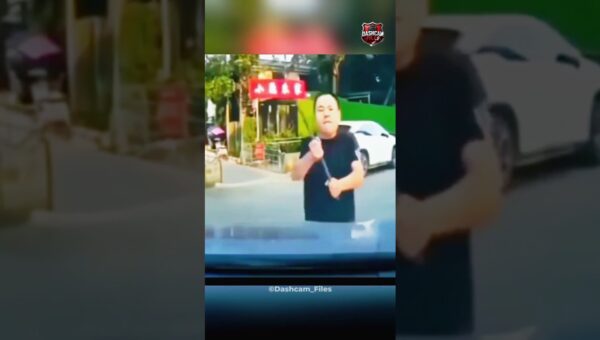 Instant Karma- Road Rager forgot the Car Could even Accelerate! 🤡💀☠️