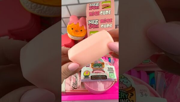 PINK Viral Nee Doh, Fidgets & Squishies Collection Satisfying Video ASMR! 🩷🐷 #shorts #asmr
