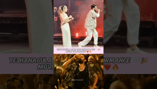 Yeshanagula song live performance 🤍🎉|Nani new song|The Paradise ##trendingnow ##anirudh ##telugu