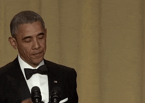 Barack Obama Mic Drop