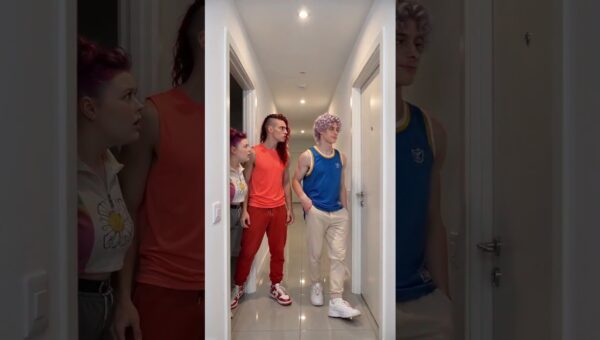 He Copied the Door Prank… Instant Karma 😂🚪 #shorts #funny #comedy