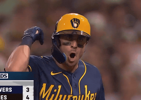 Celebrate Pumped Up GIF by MLB