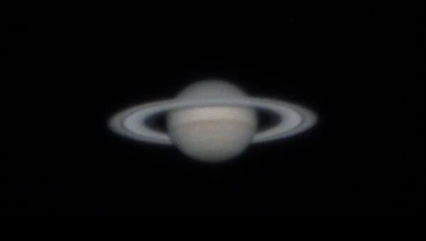 Saturn footage taken with my telescope, also with exposure increased to reveal several of it’s moons