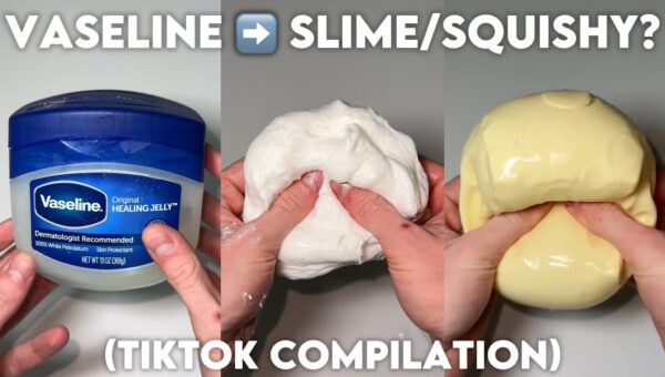 Trying to make slime and squishy’s from Vaseline || TikTok compilation