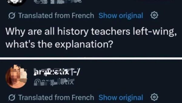 Because they studied history