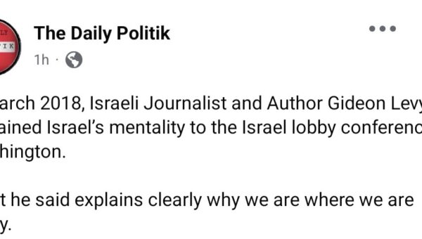 “We will never forgive the Arabs for making us kill their children.”