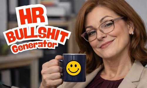 rage bait hr corporate bullshit generator