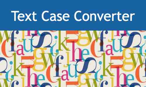 text case converter tool