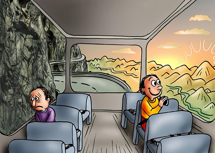 Two Guys on a Bus